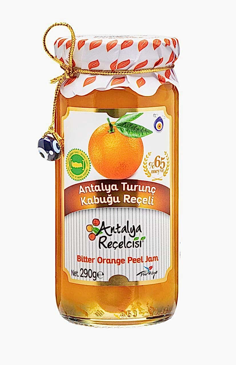 Antalya Reçelcisi Turunç Kabuğu Reçeli 290g Gurme Serisi