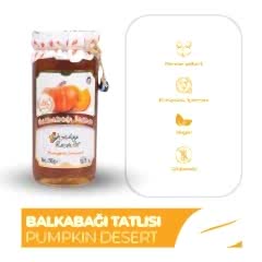 Antalya Reçelcisi Balkabağı Tatlısı 290g Gurme Serisi