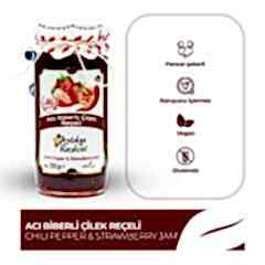 Antalya Reçelcisi Acı Biberli Çilek Reçeli 290g Gurme Serisi