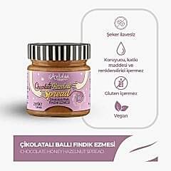 Antalya Reçelcisi 225g Çikolatalı Ballı Fındık Ezmesi | Doğal Enerji
