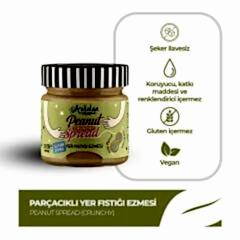 Antalya Reçelcisi 225g Sürülebilir Parçacıklı Yer Fıstığı Ezmesi