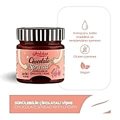 Antalya 1989 Sürülebilir Çikolatalı Vişne 290g | Antalya Reçelcisi